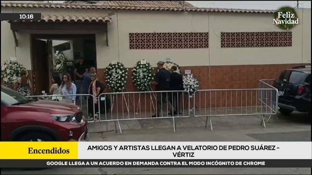 Velatorio de Pedro Suárez-Vértiz: Amigos y familiares se despiden del cantante смотреть онлайн