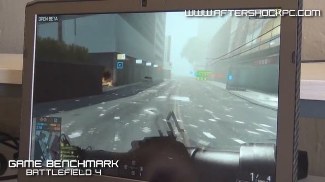 Battlefield 4 Beta set on high on the AFTERSHOCK XG13 (NVIDIA GTX 765M) смотреть онлайн