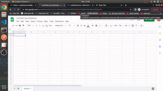Google Sheet API with Node Js | Google Service Account Create | Google Sheet CRUD Node JS in Hindi смотреть онлайн