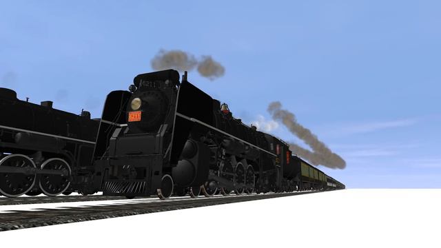 Trainz Race: GTW U3b v.s. CN U2g v.s. GTW U-1c смотреть онлайн