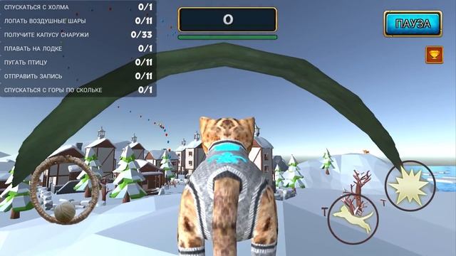 Симулятор Кота #17 Рыжий Маленький Котенок в Лесу в Cat Simulator Kitty Craft на пурумчата