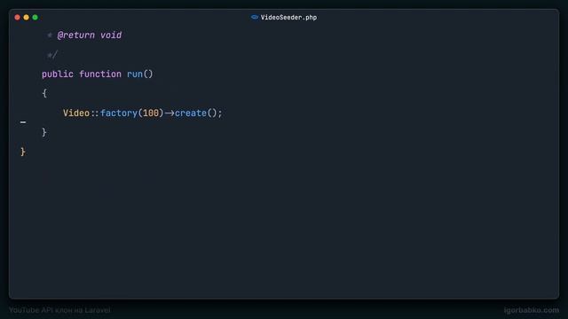 Laravel YouTube API клон #30 - Состояние фабрики для временного периода смотреть онлайн
