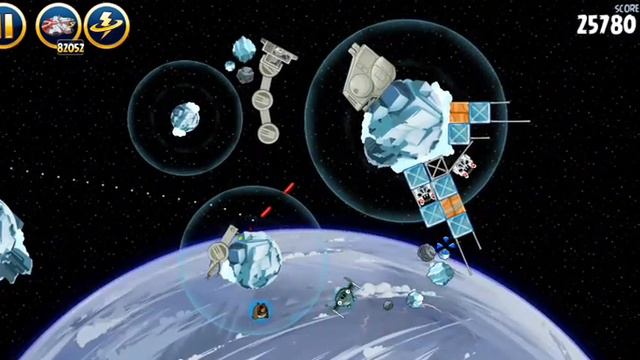 прохождение Angry Birds Star Wars часть 1 карта 3 смотреть онлайн
