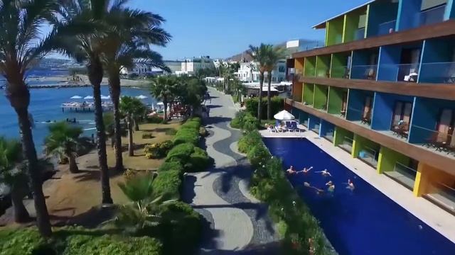 SUNDANCE RESORT 5* - Санденс Резорт - Турция, Бодрум | обзор отеля, все включено, территория смотреть онлайн