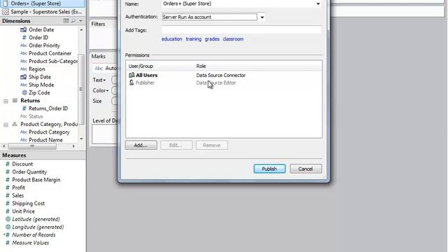 Tableau Data Server смотреть онлайн