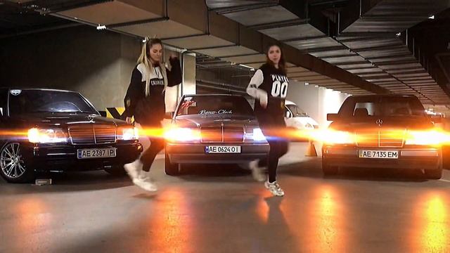 Крутой Shuffle dance? Красивые девушки танцуют у машин смотреть онлайн
