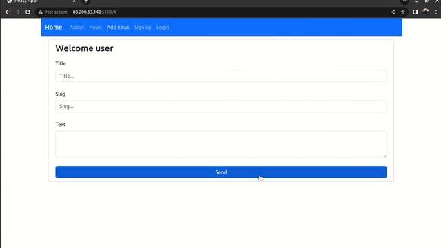 My first React app смотреть онлайн