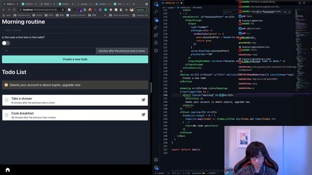 Creating an app to help create habits with React, Firebase, Chakra UI and Capacitor: Day 6 смотреть онлайн