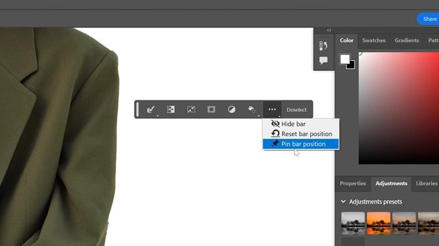 The NEW Contextual Task Bar in Photoshop 2023 UPDATE смотреть онлайн