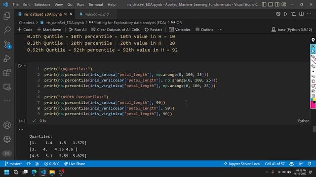 Percentile, Quartiles & Quantile | Exploratory Data Analysis смотреть онлайн