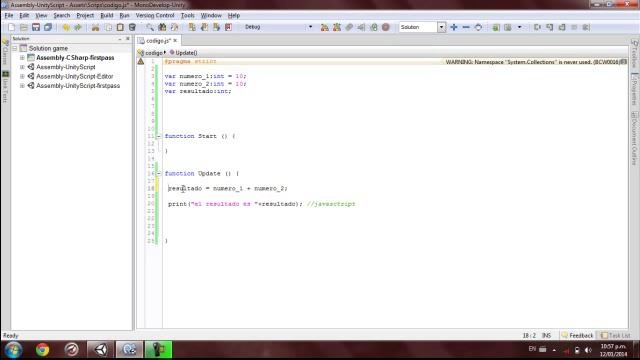 Introduccion al scripting en unity 3D JavaScript смотреть онлайн