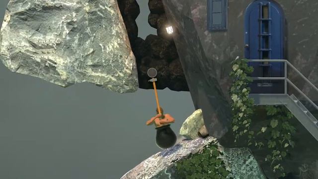 my first rage game. I Getting Over It Pt 1 смотреть онлайн
