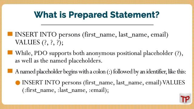 What is prepared statement смотреть онлайн