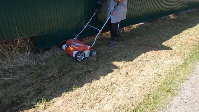 Скарификатор из Леруа Мерлен в работе. Скарификатор часть 2 смотреть онлайн