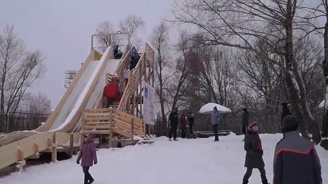 Горка "Экстрим" Водная база отдыха "Русич" г. Димитровград смотреть онлайн