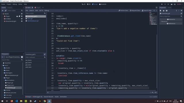 INVENTORY & ITEM SYSTEM in Godot смотреть онлайн
