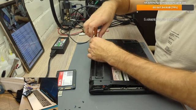 Sony PS4 чистка, Sony VPCCW1E8R чистка + SSD, Acer Aspire 7738G чистка. 29.09.2023 смотреть онлайн