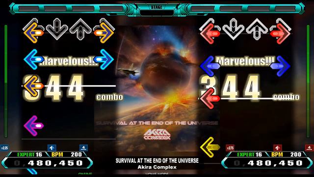 【DDR A3】 SURVIVAL AT THE END OF THE UNIVERSE / Akira Complex [SINGLE EXPERT] 譜面確認+Clap смотреть онлайн
