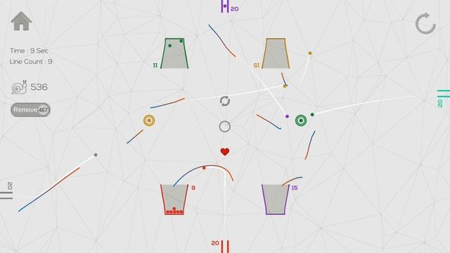 Gameplay - Level 45 - Draw Brain Lines Physics Puzzle смотреть онлайн