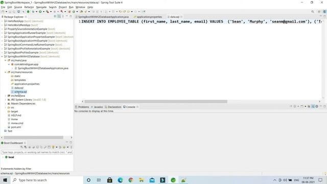 Spring Boot with h2 database example? | Spring Boot and H2 in-memory database | Hindi Tutorial смотреть онлайн