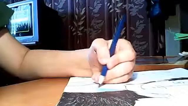 рисую канеки кена смотреть онлайн