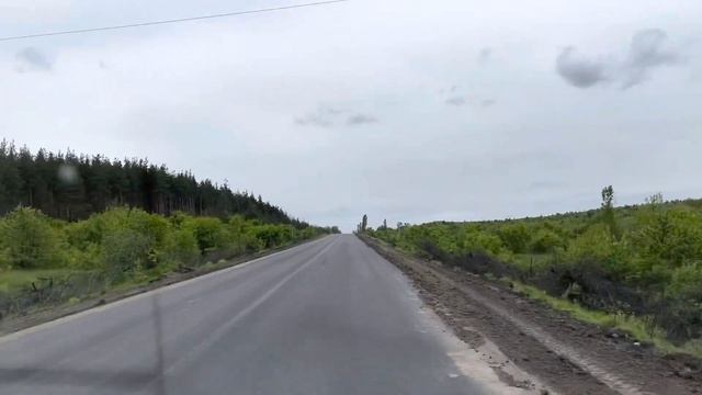 Трасса Антрацит-Ровеньки после ремонта, обзор май 2023год смотреть онлайн
