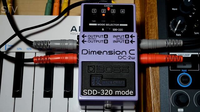 BOSS Dimension C (DC-2w) + Novation Ultranova | quick test смотреть онлайн