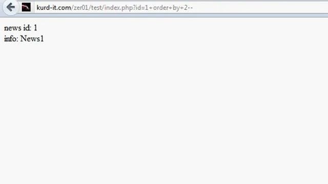 SQL Injection - Find Number of Columns смотреть онлайн