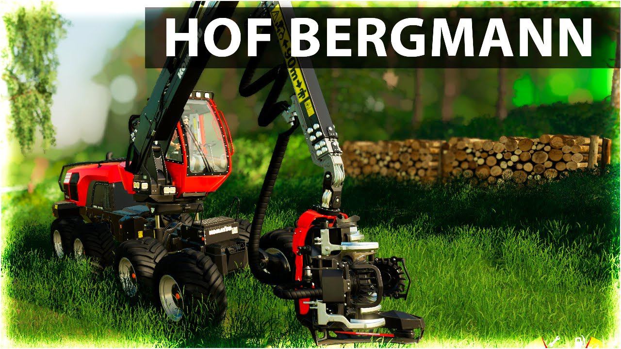 Лесозаготовка Farming Simulator 19 [Hof Bergman FS19] смотреть онлайн