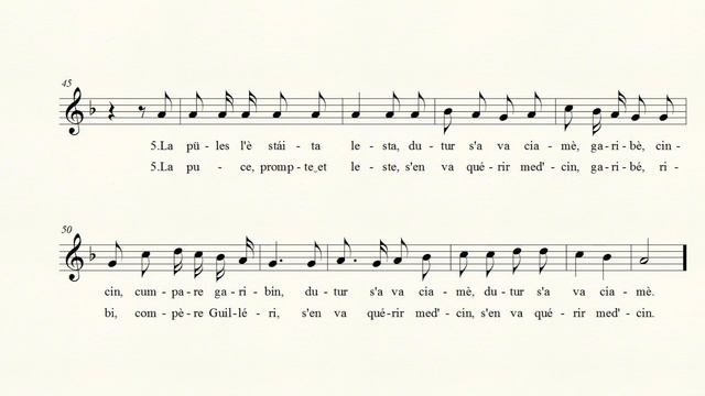 [24,20] Pidocchio e pulce (melodia in piemontese e in francese) смотреть онлайн
