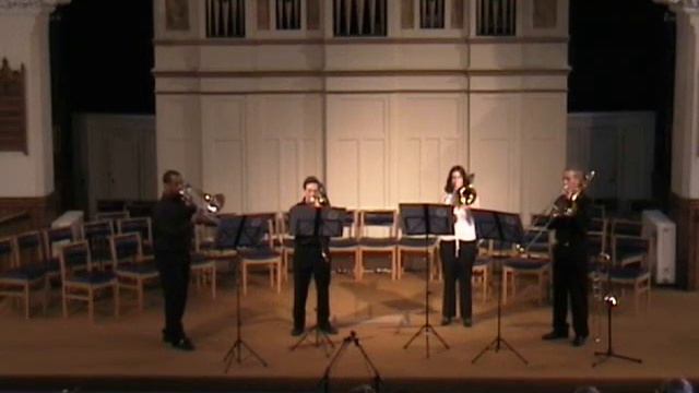 Apon - 2nd Movement of 1st Trombone Quartet смотреть онлайн