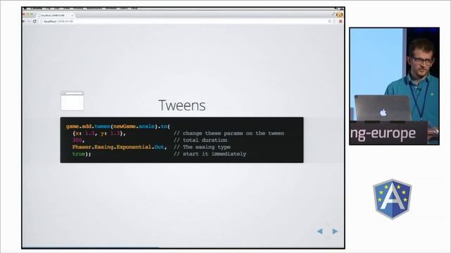 Building games with AngularJS by Ari Lerner at ng-europe 2014 смотреть онлайн