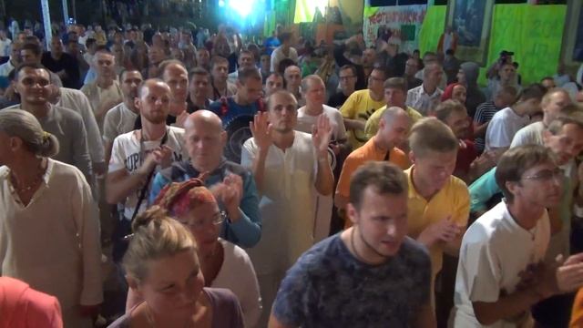 Финальный киртан (Е.М. Адираса прабху). Садху Санга 2018 - 12.09.2018 смотреть онлайн