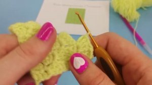 Вязание Крючком в Техника С2С. Формирование прямоугольного изделия. Вязание по диагонали.