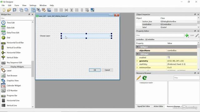 05 Using Qt Designer смотреть онлайн