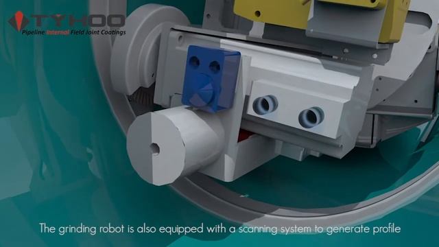Pipeline Internal Girth Weld Grinding Robot смотреть онлайн