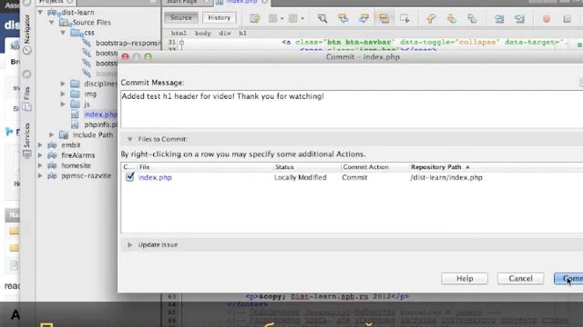 Работа с SVN в NetBeans. Введение смотреть онлайн