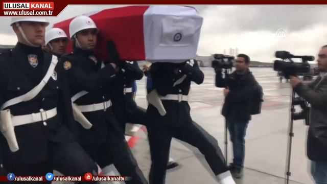 Şehit Muammer Ateş son yolculuğuna uğurlandı смотреть онлайн