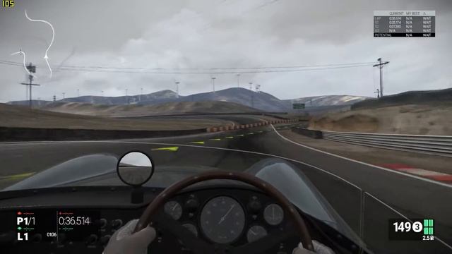 Project Cars///Aston Martin Track Expansion (Aston Martin DBR1) @ Mojave Gila Crest///60FPS смотреть онлайн