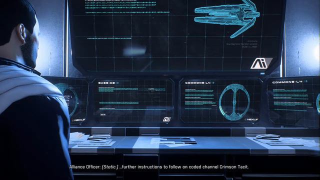 Ryder finds out about Shepard and the Milky way (Mass Effect Andromeda) смотреть онлайн