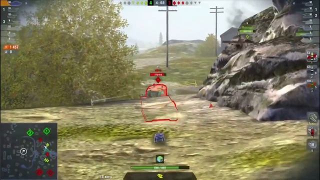 WoT Blitz. Churchill Gun Carrier-Гадкий утёнок! смотреть онлайн