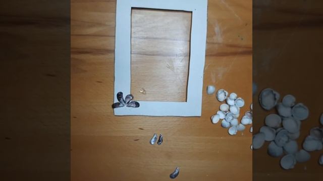 Декоративная рамка для фото из ракушек. смотреть онлайн