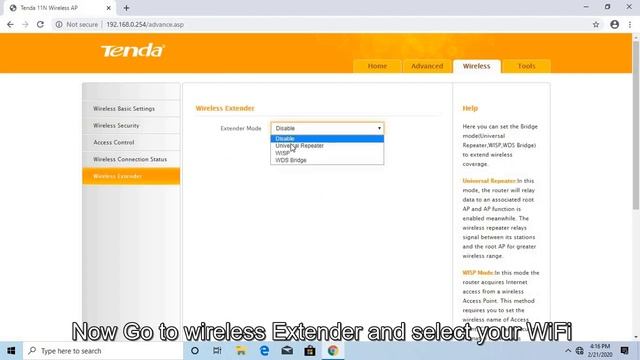Tenda A30 Range Extender Setup | Configurar Tenda A30