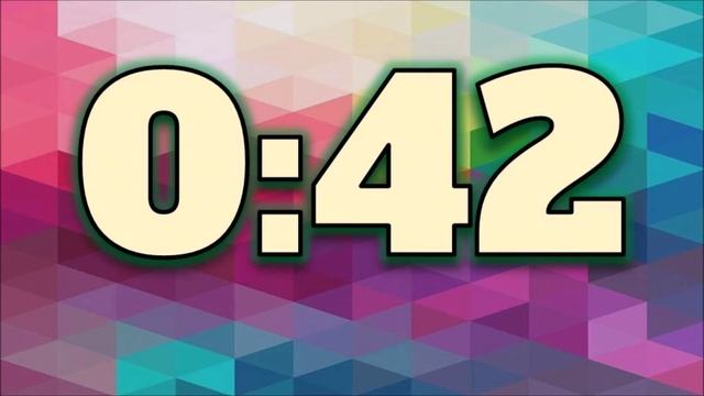 1 and half Minutes timer with alarm смотреть онлайн