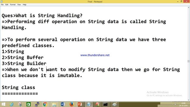 CoreJava OnlineClass Part 20 смотреть онлайн