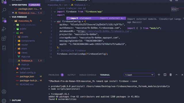 2 VUE FIREBASE INTEGRACION смотреть онлайн