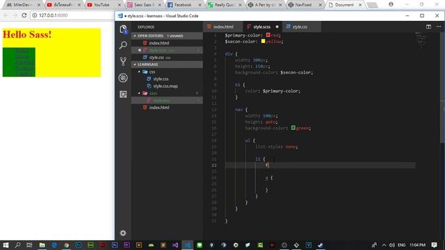 Sass & SCSS [ตอนที่ 3] - การเขียนแบบซ้อนกัน (Nesting) смотреть онлайн