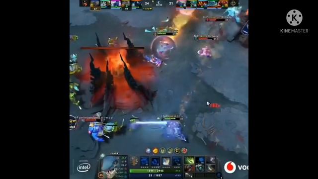 Dota 2. Момент с турнира, красивый ульт Энигмы. смотреть онлайн