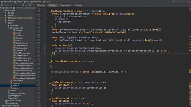 Freecom Tutorial: Apollo Setup & GraphQL Queries/Mutations in React (2/6) смотреть онлайн