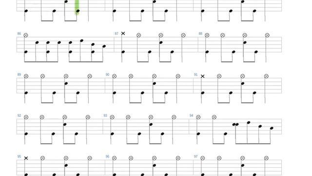 Sonne   Rammstein   Drums Only   Drum Tab